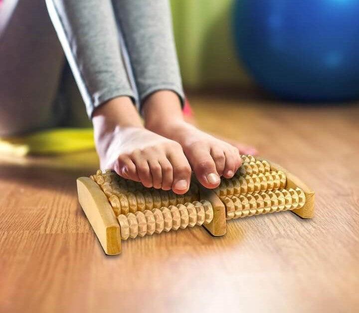 Foot acupressure massager