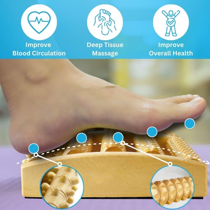 Foot acupressure massager